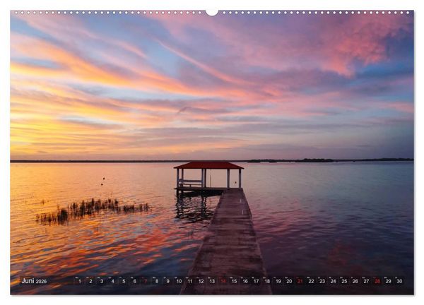Produktbild: Die sch&ouml;nsten Sonnenunterg&auml;nge der Welt (hochwertiger Premium Wandkalender 2026 DIN A2 quer), Kunstdruck in Hochglanz