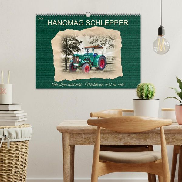 Produktbild: Hanomag Schlepper (Wandkalender 2026 DIN A3 quer), CALVENDO Monatskalender