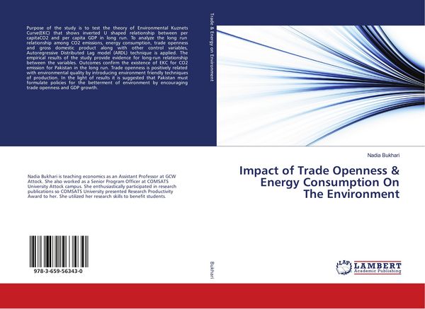 Produktbild: Impact of Trade Openness & Energy Consumption On The Environment