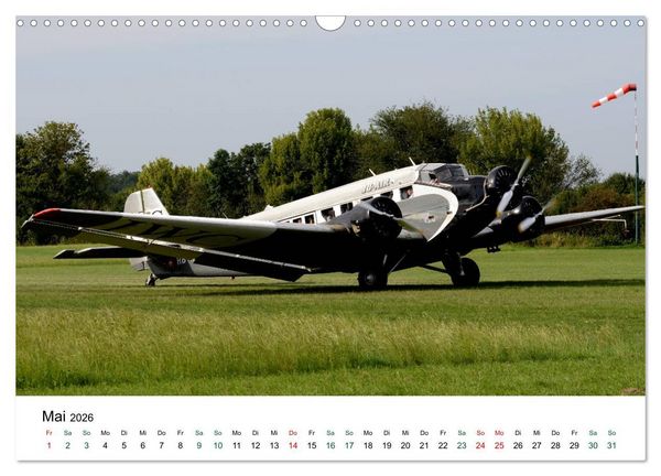 Produktbild: Junkers Ju 52 Die Legende (Wandkalender 2026 DIN A3 quer), CALVENDO Monatskalender