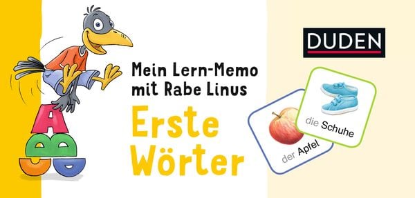 Mein Lern-Memo mit Rabe Linus – Erste Wörter