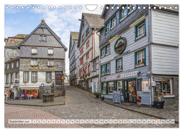 Produktbild: Monschau Impressionen (Wandkalender 2026 DIN A4 quer), CALVENDO Monatskalender
