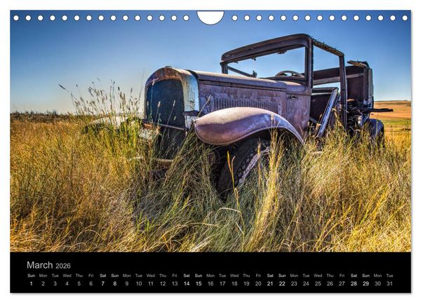 Produktbild: Classic Automotive Rust (Wall Calendar 2026 DIN A4 landscape), CALVENDO 12 Month Wall Calendar