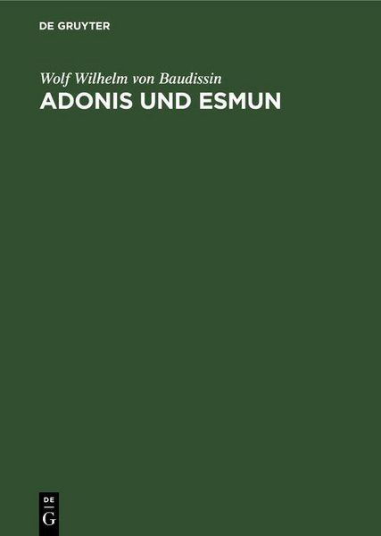 Produktbild: Adonis und Esmun