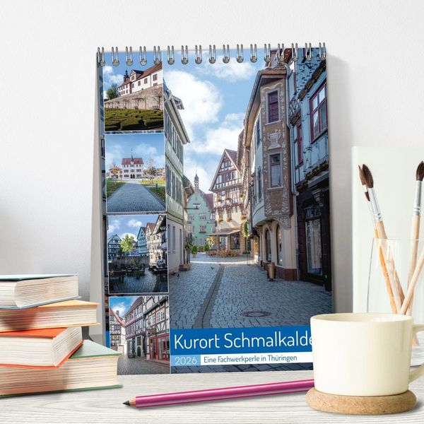 Produktbild: Kurort Schmalkalden (Tischkalender 2026 DIN A5 hoch), CALVENDO Monatskalender