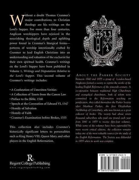Produktbild: Miscellaneous Writings and Letters of Thomas Cranmer