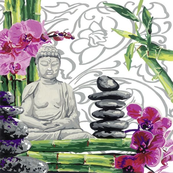 Produktbild: Ravensburger Malen nach Zahlen: Harmony, 30 x 30 cm