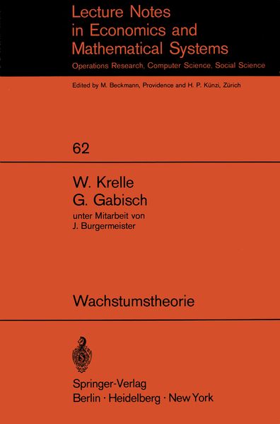 Produktbild: Wachstumstheorie