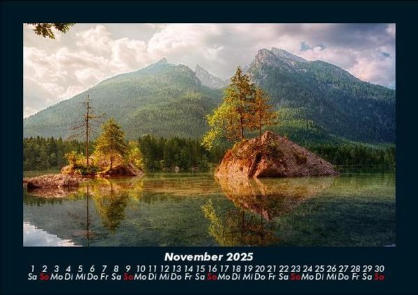 Produktbild: Berge 2025 Fotokalender DIN A5