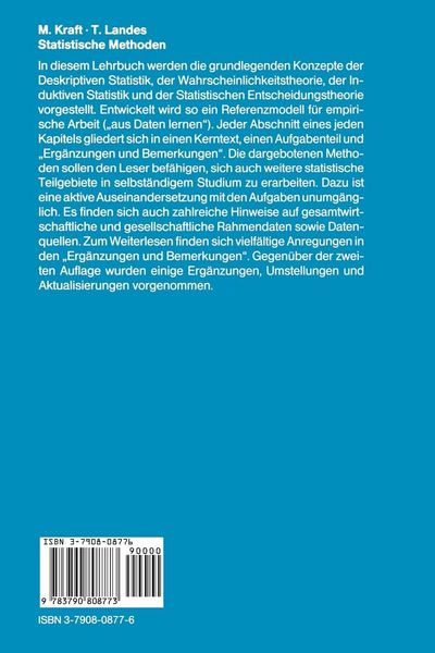 Produktbild: Statistische Methoden