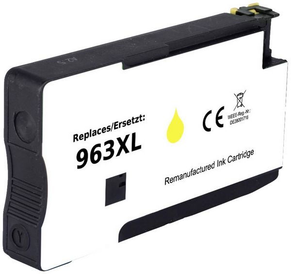 Produktbild: Renkforce Druckerpatrone ersetzt HP 963XL, 3JA29AE Kompatibel Gelb RF-5705440
