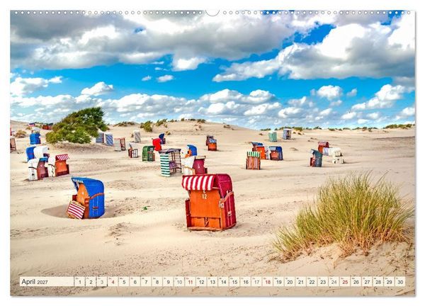 Produktbild: Mein Urlaub am Meer (Wandkalender 2027 DIN A2 quer), CALVENDO Monatskalender