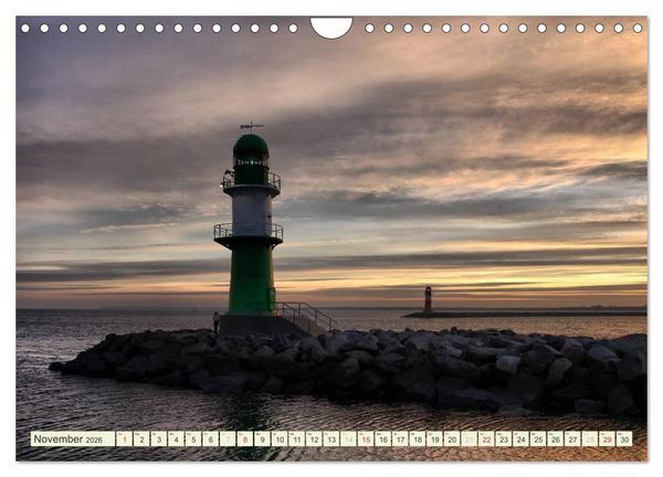 Produktbild: Ostsee - Impressionen (Wandkalender 2026 DIN A4 quer), CALVENDO Monatskalender