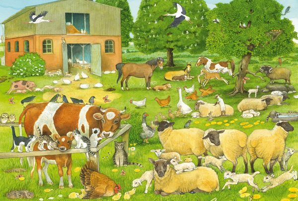 Produktbild: KIPU100T.Tierkinder auf dem Bauernhof