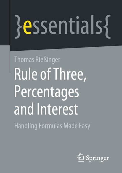 Produktbild: Rule of Three, Percentages and Interest