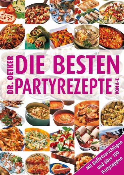 Produktbild: Die besten Partyrezepte von A-Z