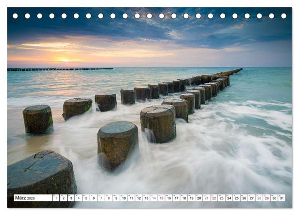 Produktbild: Traumhaftes Mecklenburg-Vorpommern (Tischkalender 2026 DIN A5 quer), CALVENDO Monatskalender