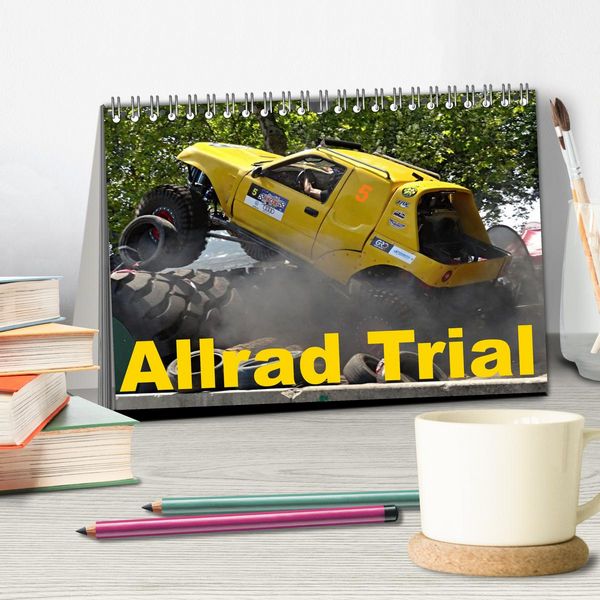 Produktbild: Allrad Trial (Tischkalender 2026 DIN A5 quer), CALVENDO Monatskalender