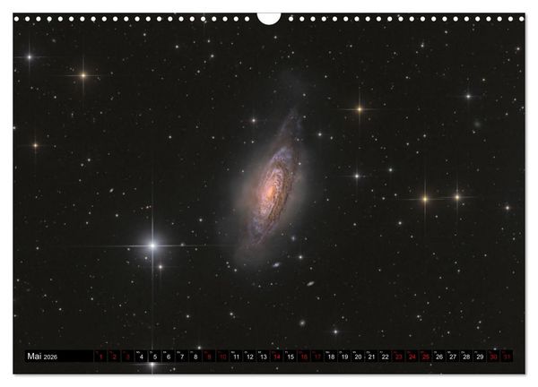 Produktbild: Galaxien im Universum (Wandkalender 2026 DIN A3 quer), CALVENDO Monatskalender