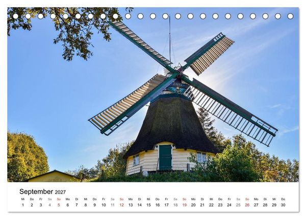Produktbild: Dithmarschen - Der Landkreis (Tischkalender 2027 DIN A5 quer), CALVENDO Monatskalender