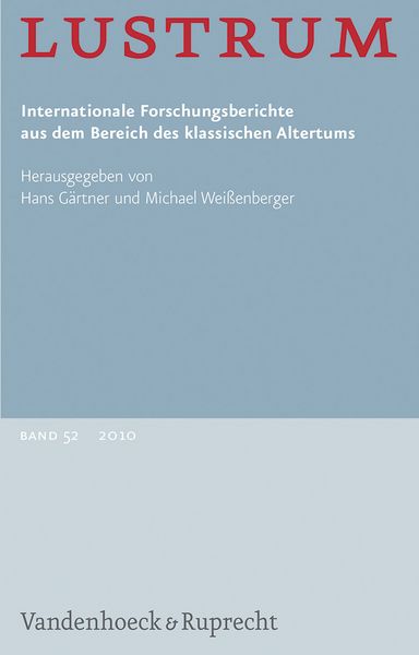 Produktbild: Lustrum Band 53 &ndash; 2011