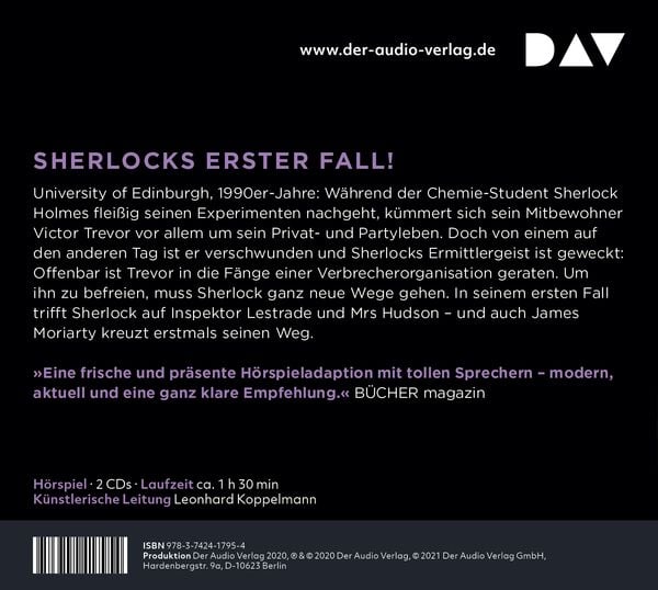 Produktbild: Sherlock & Watson – Neues aus der Baker Street: Die Wahrheit der Gloria Scott (Fall 10)