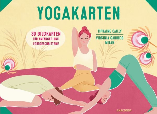 Produktbild: Yoga-Karten f&uuml;r Anf&auml;nger und Fortgeschrittene