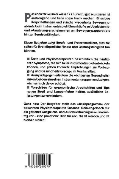 Produktbild: Musikinstrument und K&ouml;rperhaltung