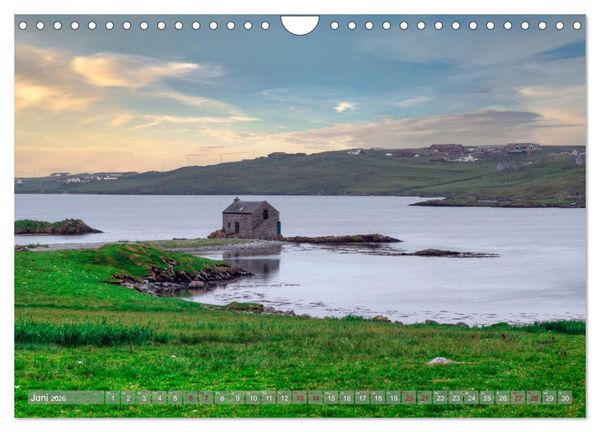 Produktbild: Wildes Shetland, die Wikinger-Inseln am Rande der Welt. (Wandkalender 2026 DIN A4 quer), CALVENDO Monatskalender