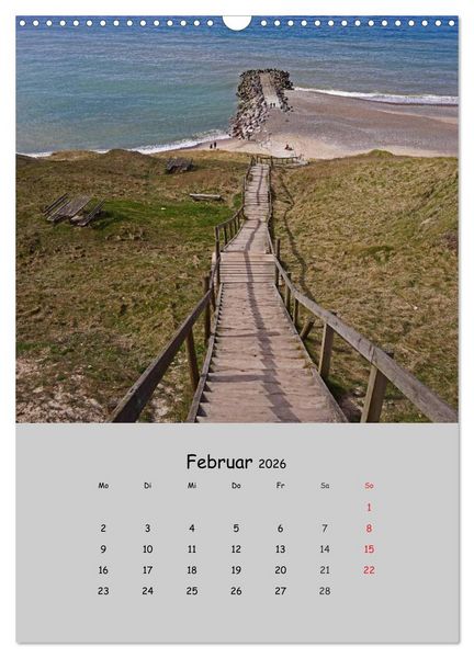 Produktbild: D&auml;nemarks Westk&uuml;ste 2026 (Wandkalender 2026 DIN A3 hoch), CALVENDO Monatskalender