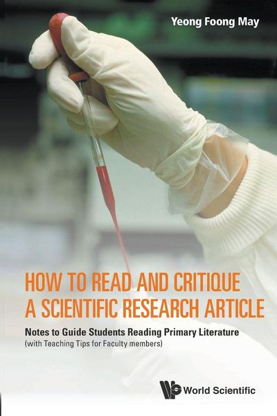 Produktbild: How To Read and Critique a Scientific Research Article