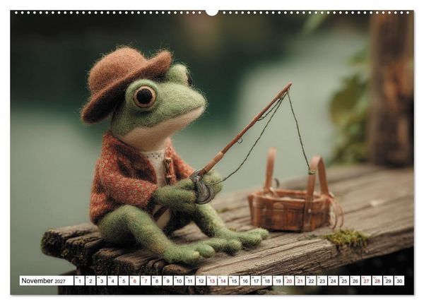 Produktbild: Das Leben der leisen Dinge (hochwertiger Premium Wandkalender 2027 DIN A2 quer), Kunstdruck in Hochglanz