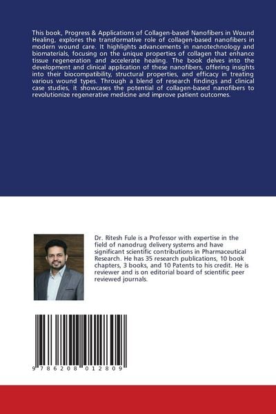 Produktbild: Progress & Applications of Collagen-based Nanofibers in Wound Healing
