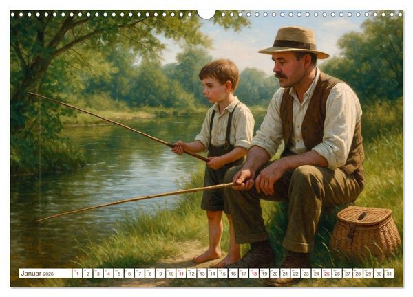 Produktbild: Ernest Hemingway (Wandkalender 2026 DIN A3 quer), CALVENDO Monatskalender