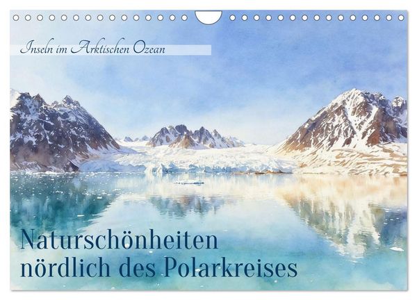 Produktbild: Natursch&ouml;nheiten n&ouml;rdlich des Polarkreises (Wandkalender 2027 DIN A4 quer), CALVENDO Monatskalender