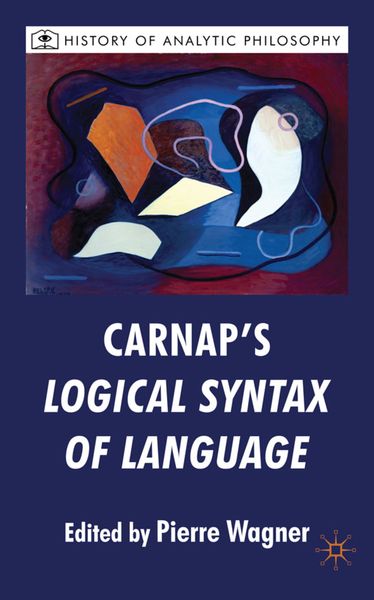 Produktbild: Carnap's Logical Syntax of Language