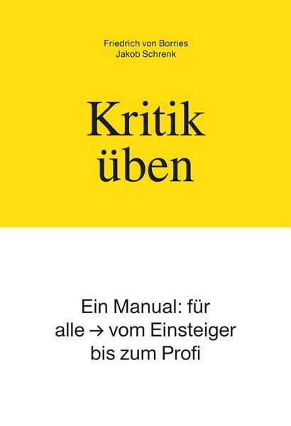 Produktbild: Kritik &uuml;ben