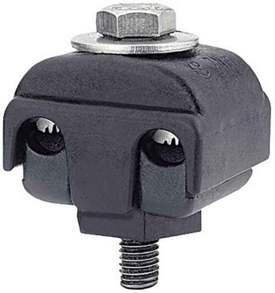 Produktbild: HellermannTyton 435-01558 Tap Connector 1516-ST-BK Abzweigklemme flexibel: - starr: 1.5-16 mm&sup2; 1 St. Schwarz