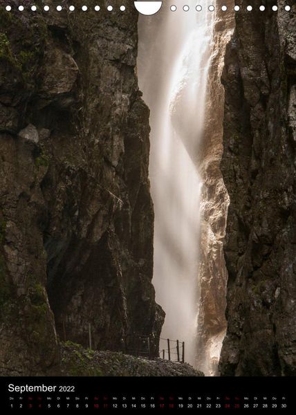 Produktbild: Impressionen aus der Partnachklamm (Wandkalender 2022 DIN A4 hoch)