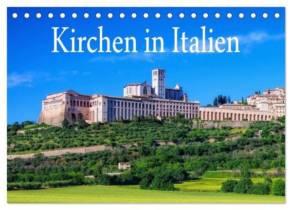 Produktbild: Kirchen in Italien (Tischkalender 2026 DIN A5 quer), CALVENDO Monatskalender