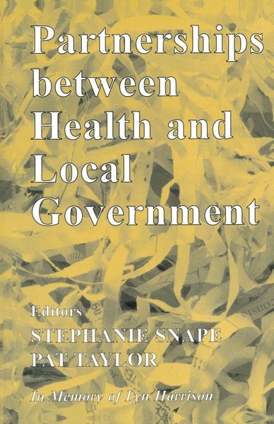 Produktbild: Partnerships Between Health and Local Government