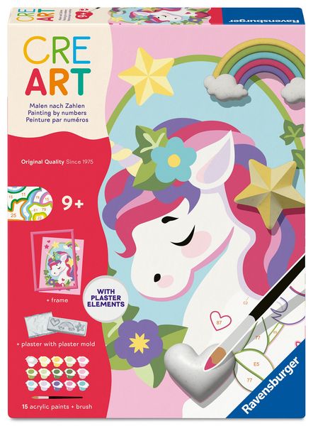 CreArt Kinder - Einhorn-Regenbogen