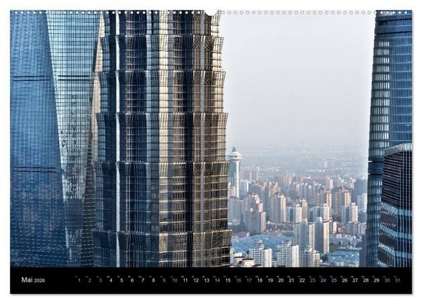 Produktbild: SHANGHAI - ohne Filter (Wandkalender 2026 DIN A2 quer), CALVENDO Monatskalender