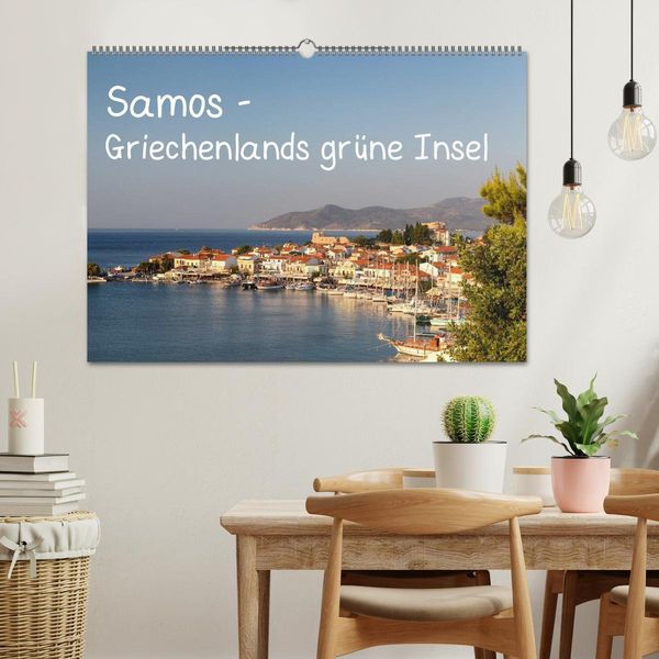 Produktbild: Samos - Griechenlands gr&uuml;ne Insel (Wandkalender 2026 DIN A2 quer), CALVENDO Monatskalender