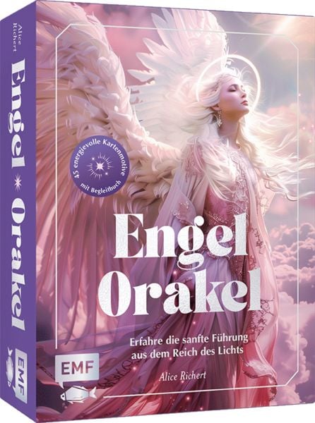 Produktbild: Orakel-Kartenset: Engel-Orakel | Erfahre die sanfte F&uuml;hrung aus dem Reich des Lichts und erhelle dein Herz