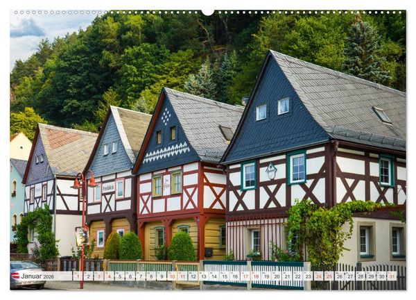Produktbild: Bad Schandau Impressionen (hochwertiger Premium Wandkalender 2026 DIN A2 quer), Kunstdruck in Hochglanz