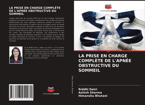 Produktbild: La Prise En Charge Compl&egrave;te De L'apn&eacute;e Obstructive Du Sommeil