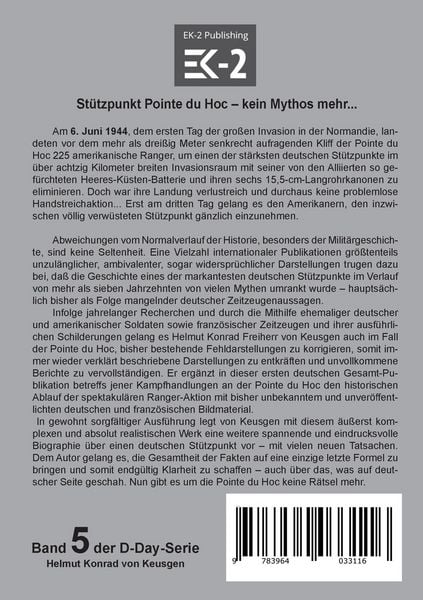 Produktbild: Pointe du Hoc - R&auml;tsel um einen deutschen St&uuml;tzpunkt
