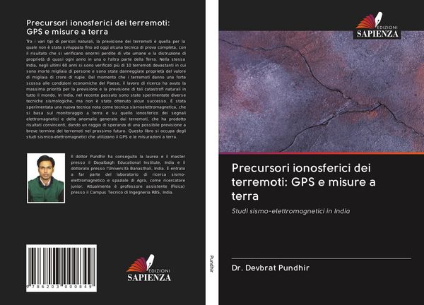 Produktbild: Precursori ionosferici dei terremoti: GPS e misure a terra