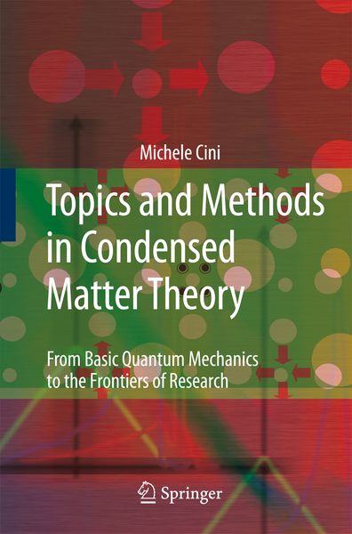 Produktbild: Topics and Methods in Condensed Matter Theory